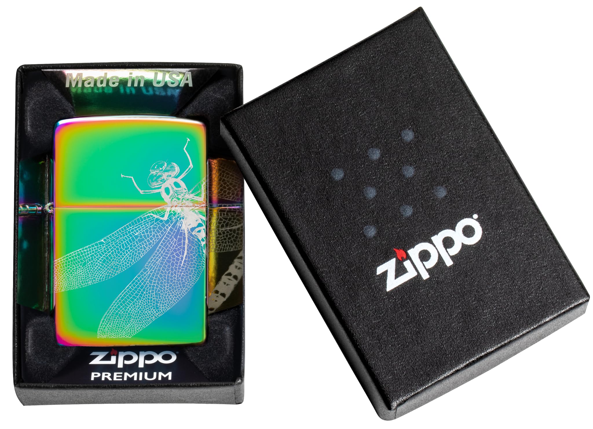 Zippo Briquet Coupe-Vent Papillons - Spectrum