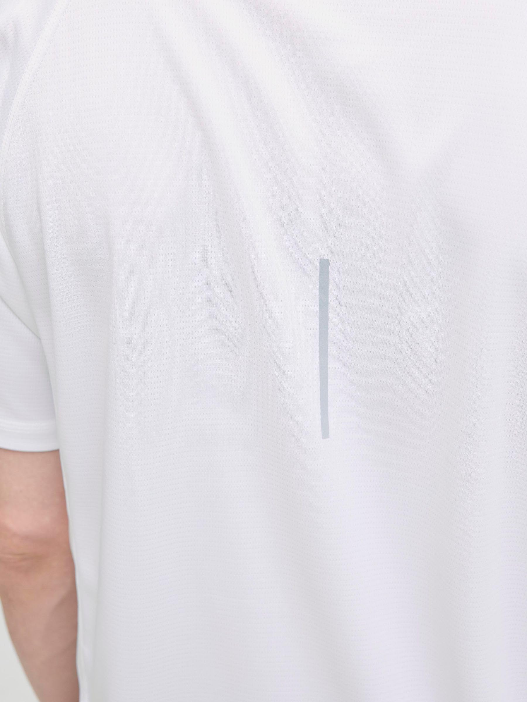 JACK & JONES Koszulka męska Jcocnz Noos, Bright White, M