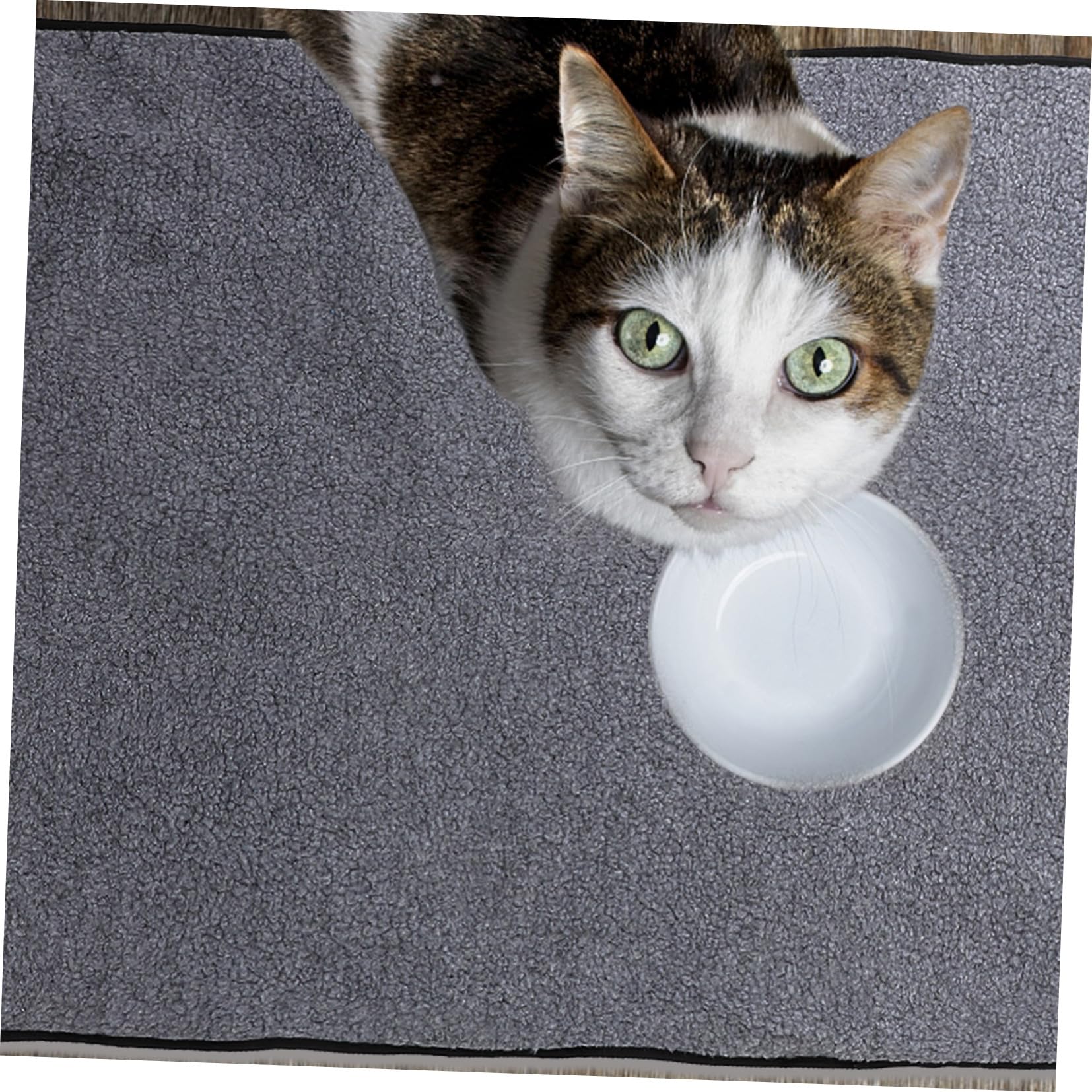 Alfombrilla Térmica Plegable para Mascotas y Perros, Portátil, Negra | Lana Suave, Formato Rectangular, Bolsa Lateral Cremallera, para Exterior o Cama, Fácil de Guardar
