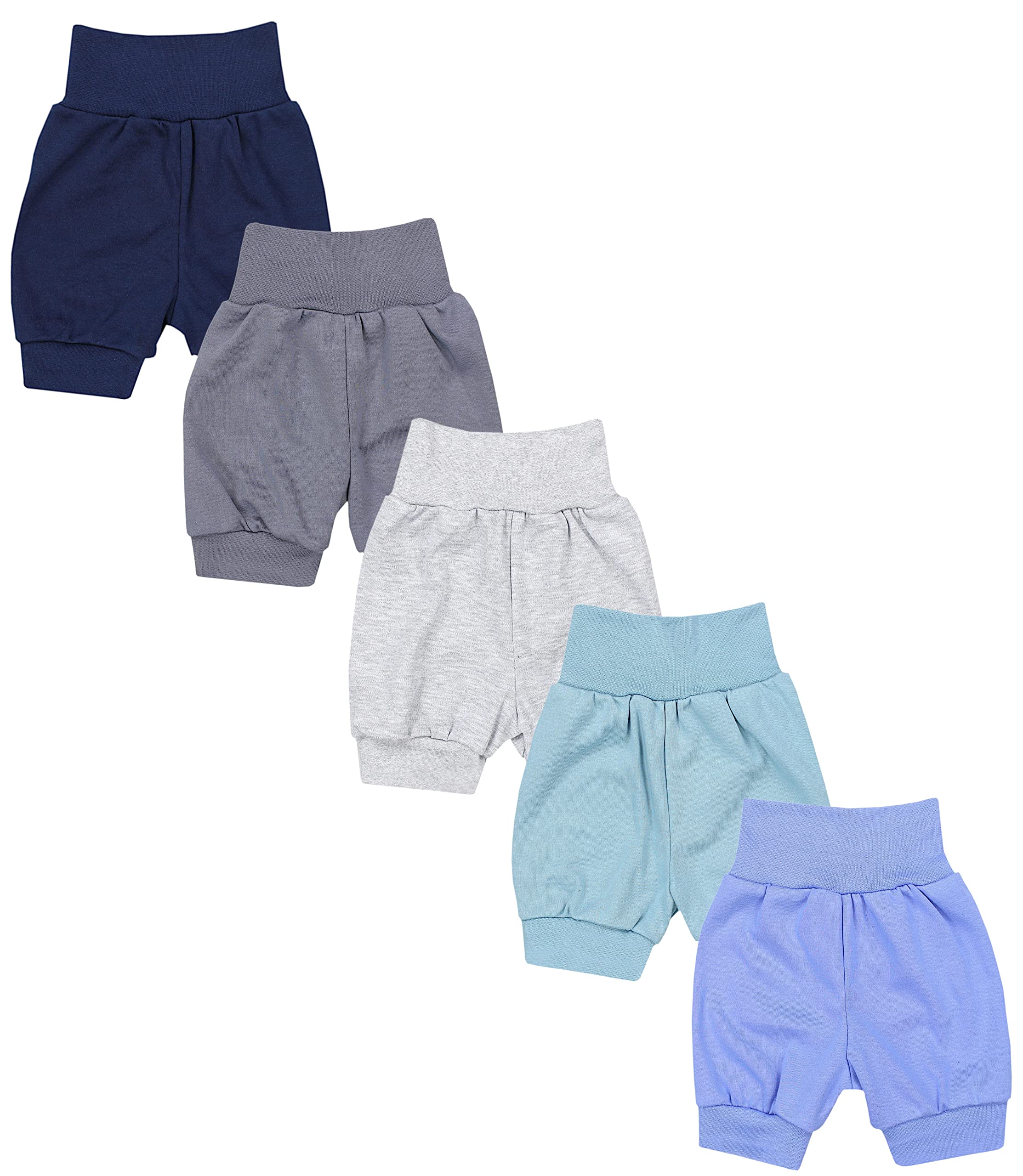 TupTam Lot De 3 Shorts Bébé Pantalon Court Confortable En Coton Pour Été - Garçons Et Filles
