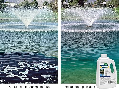 Miniatura 2 de Aquashade Plus Alguicida para el control del crecimiento de plantas acuáticas, 50 onzas