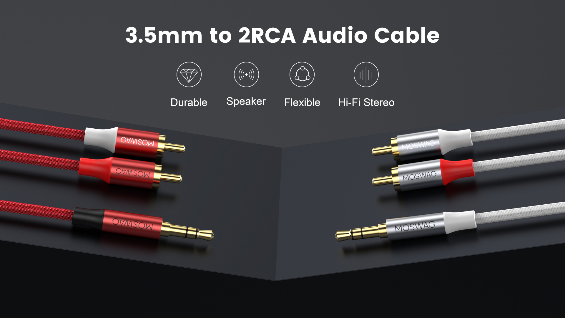 RCAケーブル　伝説の名手による高音質　インアクースティック製1.5m ドイツ audio-technica - AT-IC500R/1.3（ペア）（RCAケーブル・1.3m）＜FLUAT