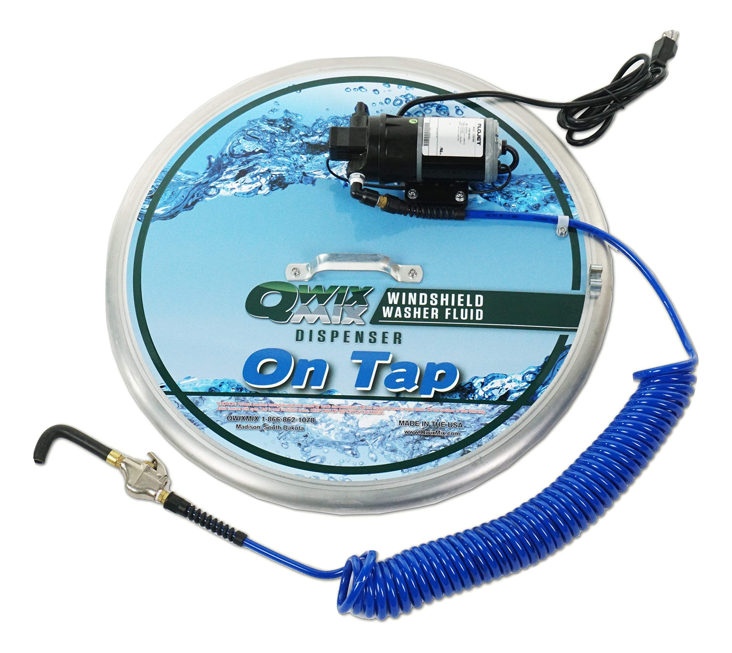 Buy Qwix Mix Windshield Washer Fluid Drum Dispenser Lid w/ 1.6 GPM