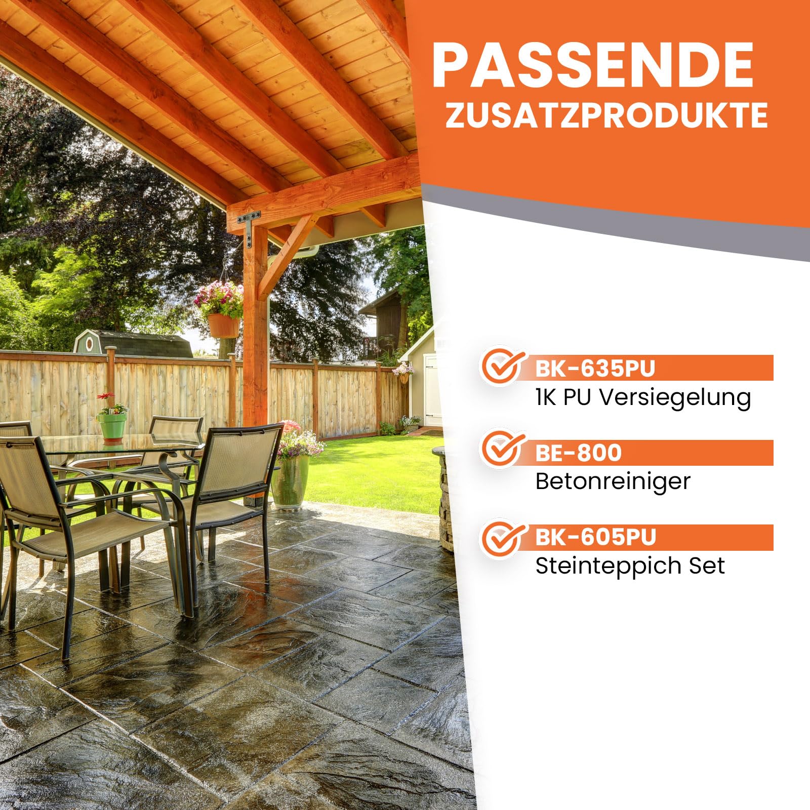 BEKATEQ 1K PU Grundierung aussen 1l - rasante Trocknung, hohe Reichweite - geeignet für Beton, Stein, Stahl, Holz, Fliesen - Steinteppich Balkon Terrasse Boden Haftgrund Tiefengrund BK-637PU