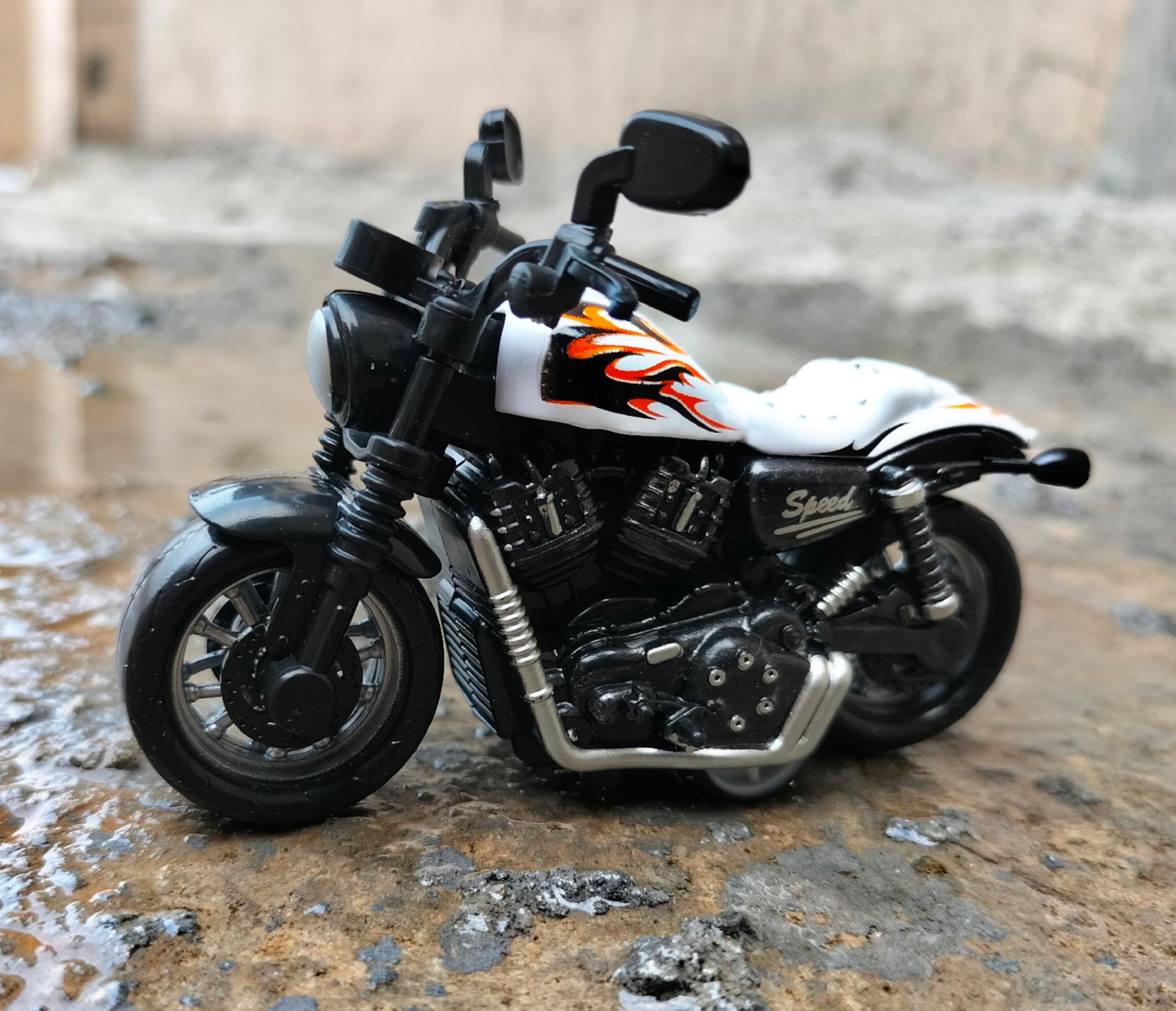 RUHANI Metal Super Motor Racing Bike Diecast Pull Back Toy for Kids Boys and Girls (White Colour) (B0CX4Z5DD2) Amazon Price History, Amazon Price Tracker