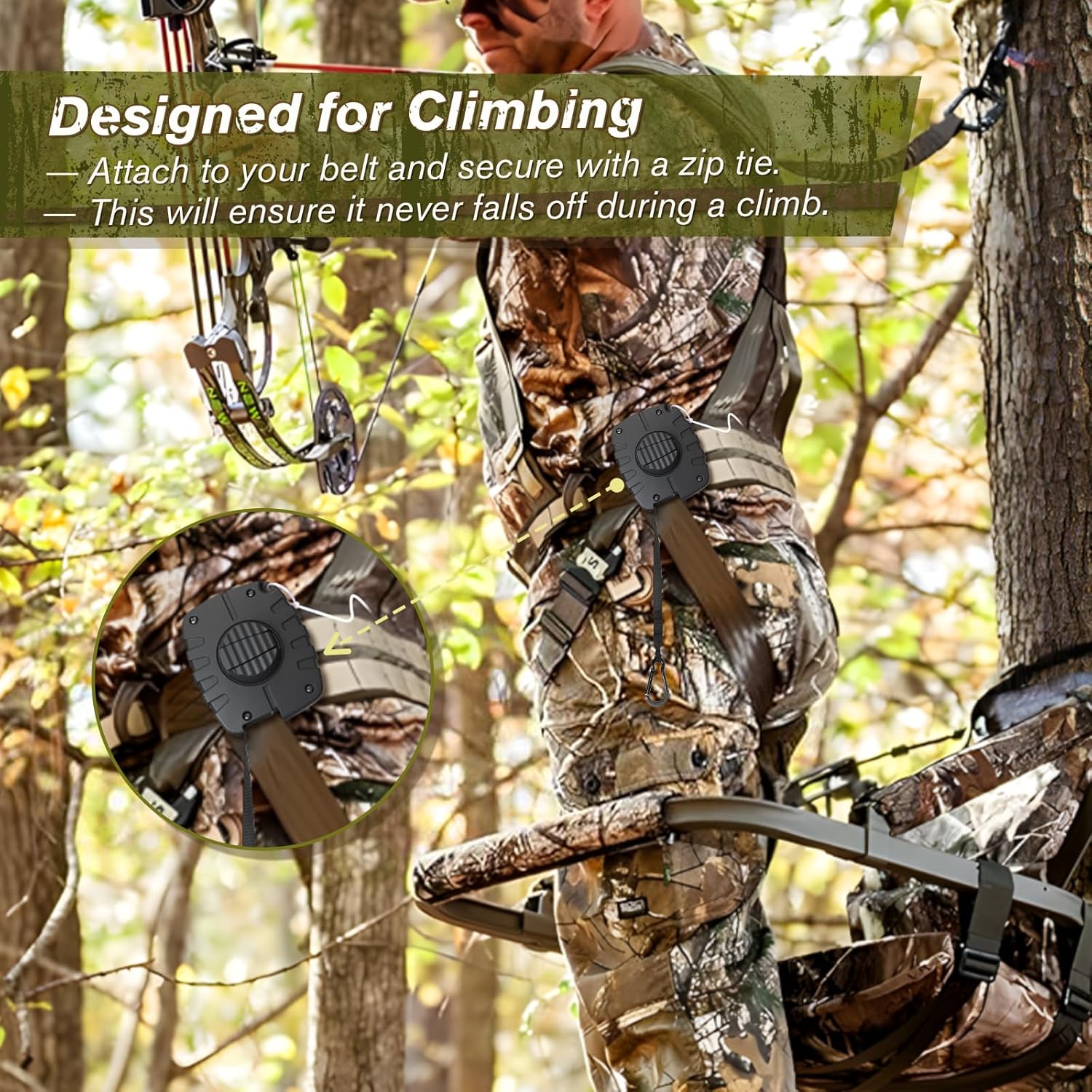 Tomaki Climbling Sticks with Hunting Gear Hoist