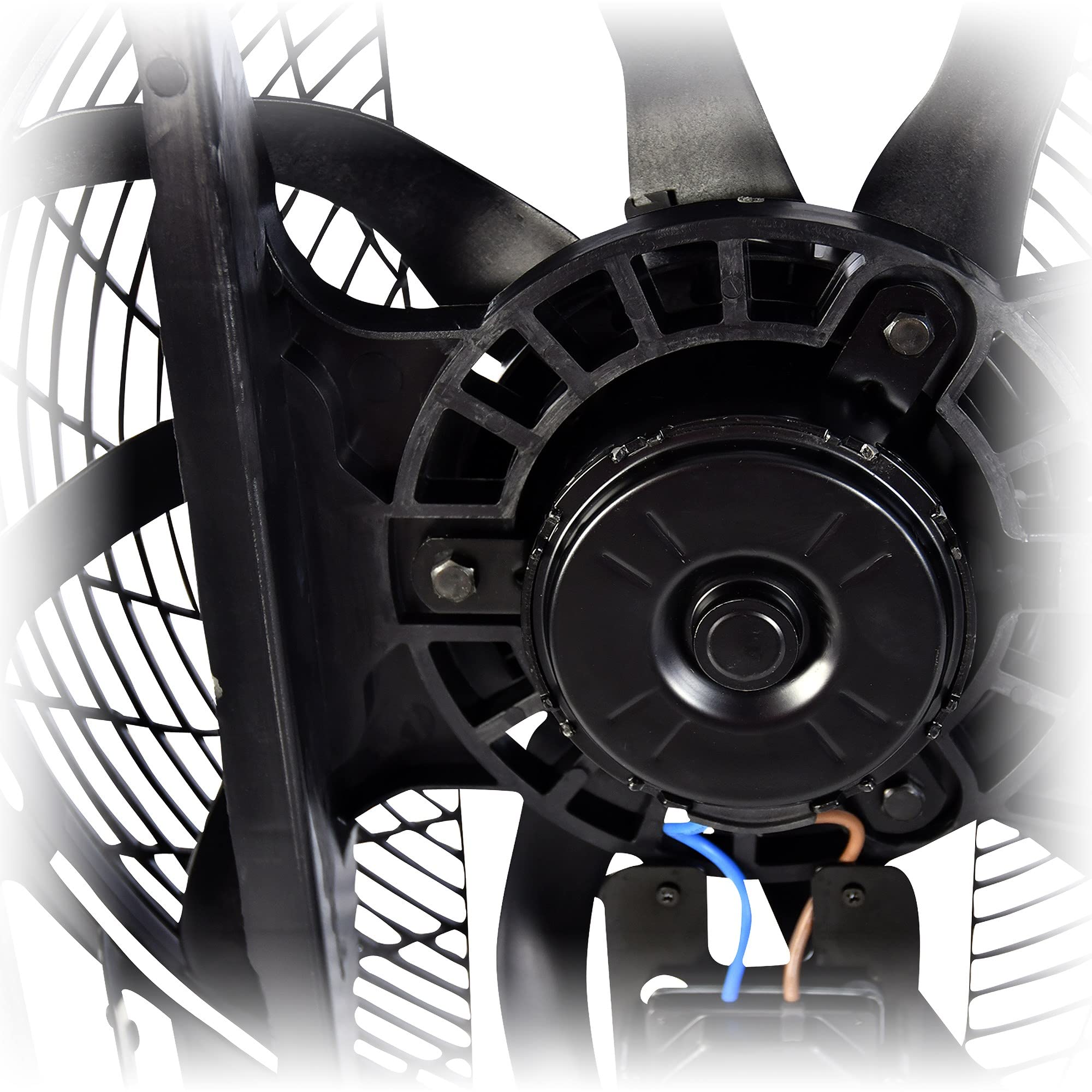 CONDENSATORE-ELETTRICO-VENTILATORE CONDIZIONATORE D'ARIA PER BMW SERIE 5 E39 ANNO 95-98