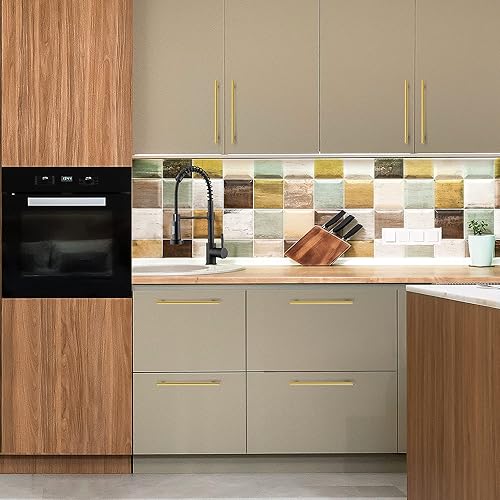 Vista 25 de Ravinte Tiradores de gabinete de 10 pulgadas, color negro mate, tiradores de acero inoxidable para gabinetes de cocina, tiradores de gabinete de 10