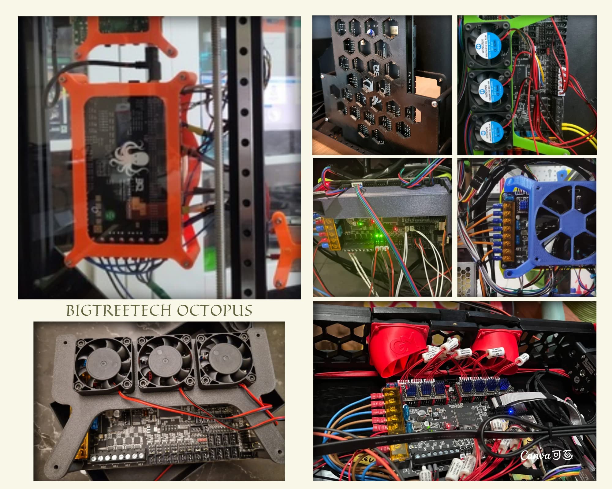 BIGTREETECH Octopus V1.1 For CR10 Ender 3 3D Printer Control Board Upgrade  Spider Motherboard Marlin 2.0 Clips Support TMC2209 TMC2208 TMC2130, TFT35  E3 V3.0, TFT35 V3.0, 12864LCD ect : Amazon.se: Industrial & Scientific