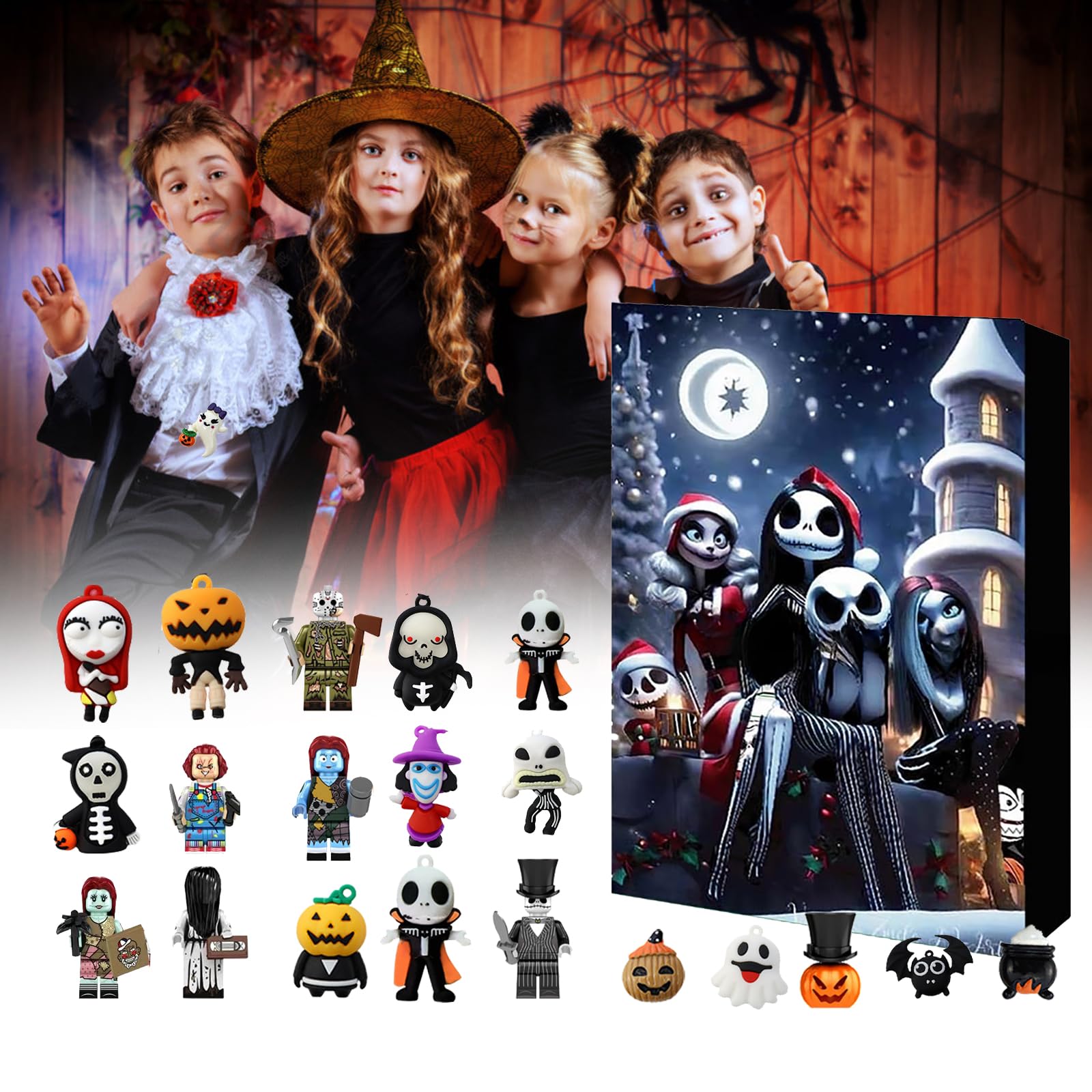 Halloween Countdown Calendar Halloween Advent Calendar 2025 With 24 ...