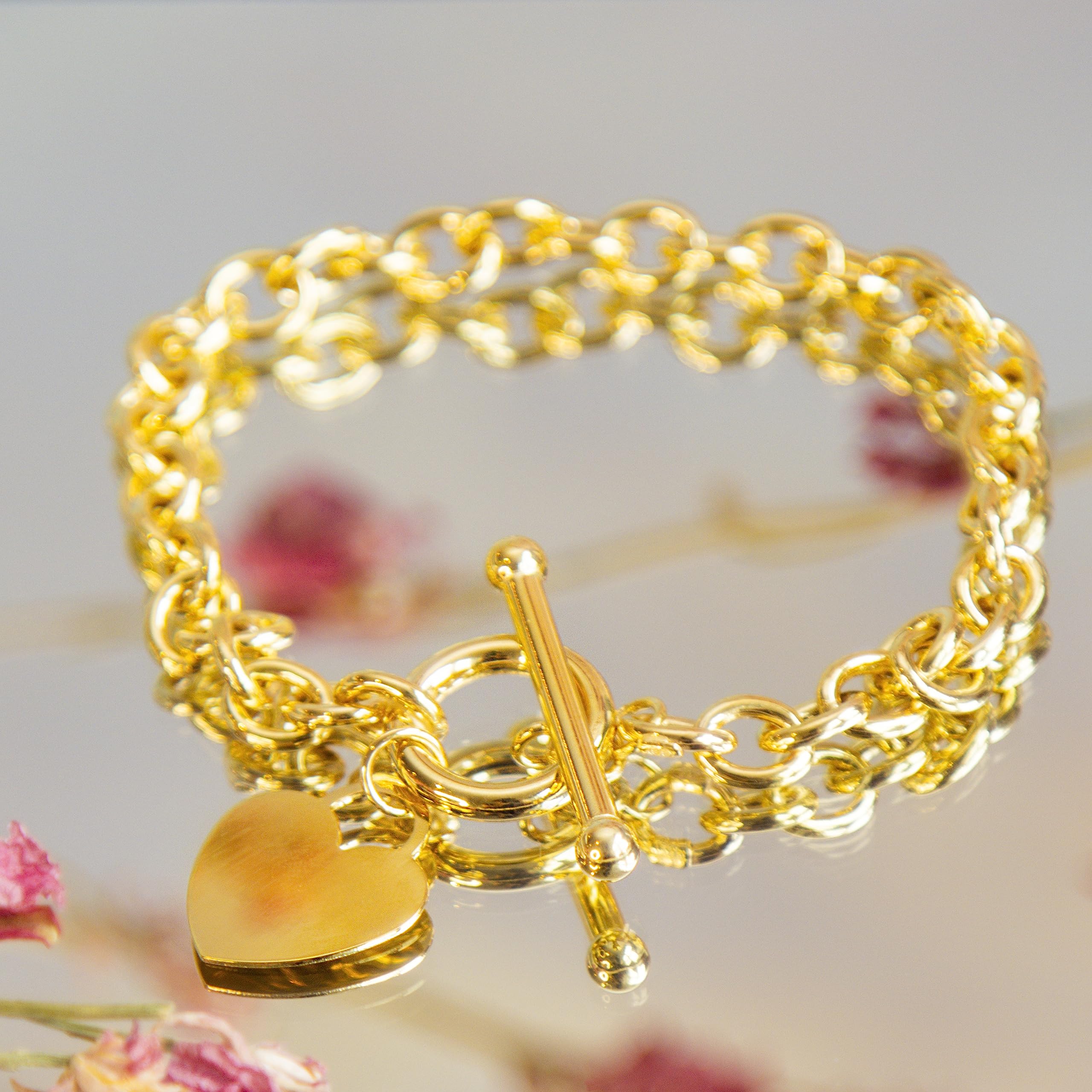 Carissima Gold Pulsera de mujer, con oro de 9K