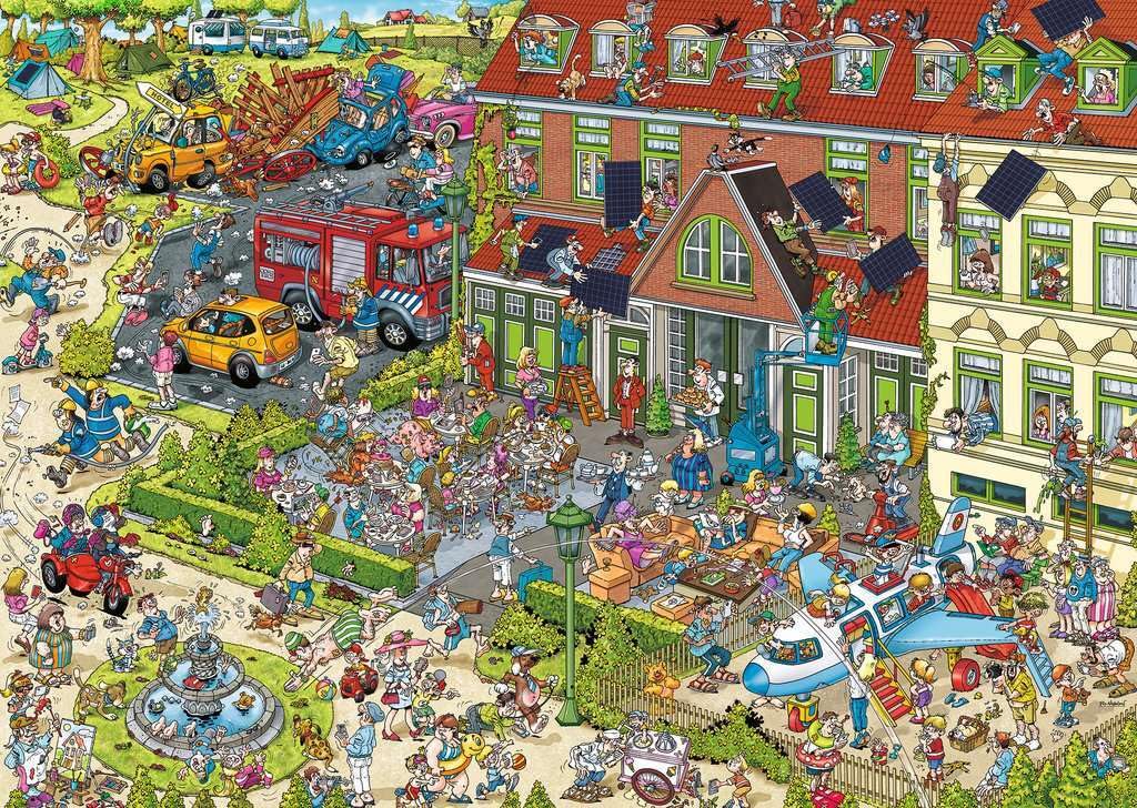 Ravensburger 17579 17579-Vakantiepark puzzle 2-1000 pezzi
