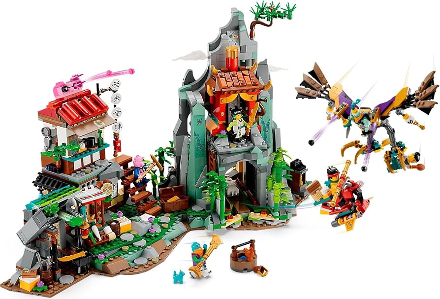 アウトドア寝具 Monkichi LEGO Monkie Kid Team Hideout (80044) - 2023 EARLY Set Review