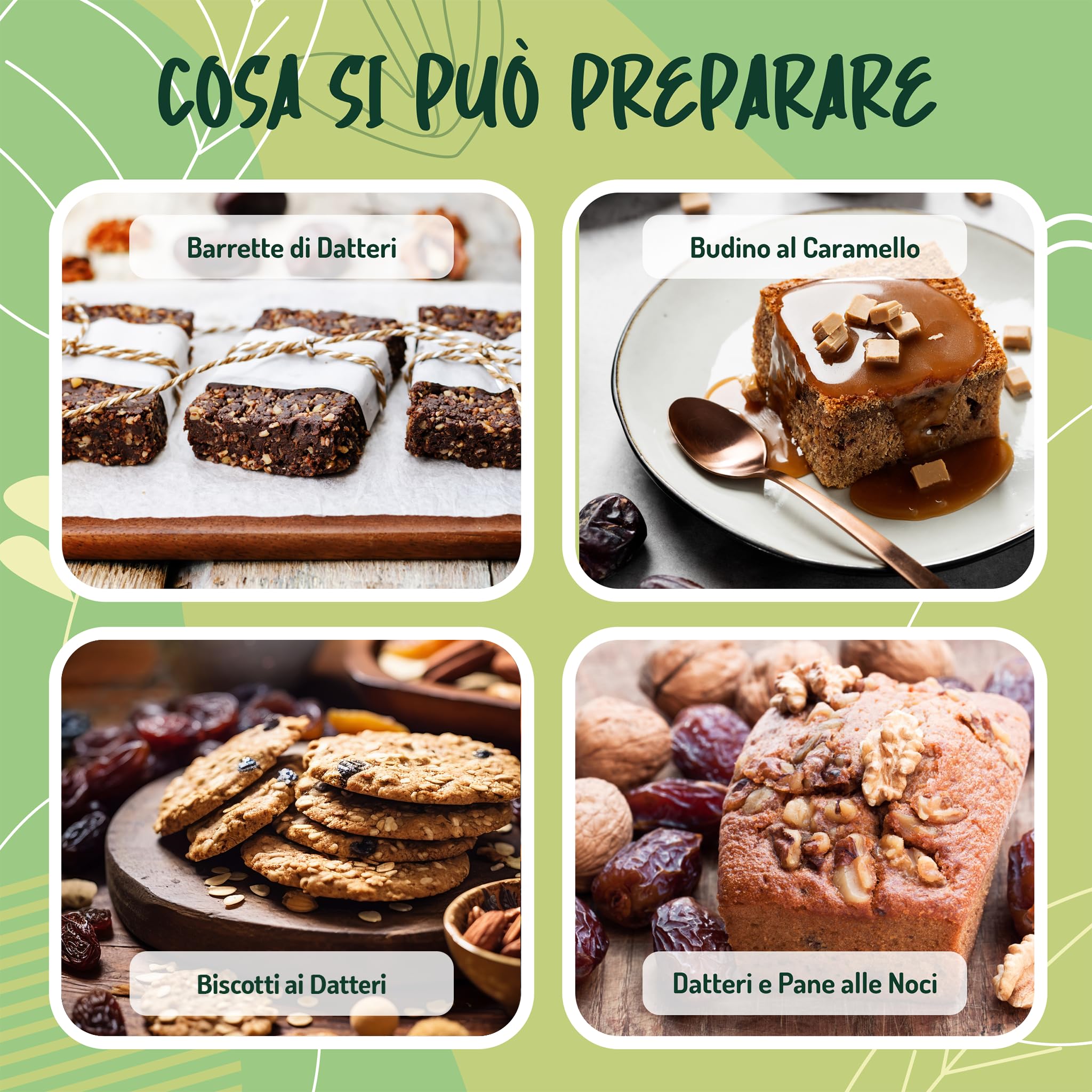 CiboCrudo Datteri Medjoul Bio Crudi, Datteri Freschi, Datteri Giganti Raw Organic – 500gr – Categoria Giant Supreme, Grosso Calibro, Super Premium, Ricchi di Fibre, Etichette in Italiano