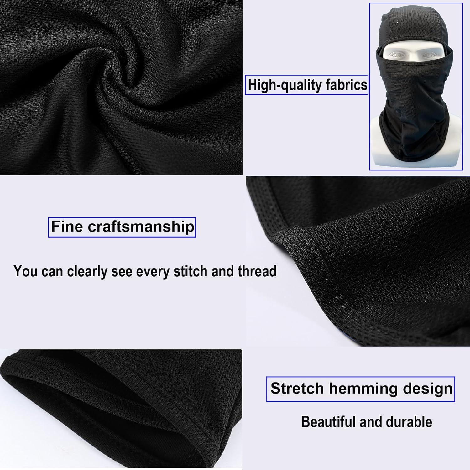 Dirt Bike Goggles, 2 Pack ATV Off-Road Riding Motorcycle Motocross Glasses with Sun UV Protection Balaclava Full Face Cover for Youth, Teens, Men & Women - Image 7