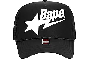 BAPE Premium Trucker Hat: Iconic Streetwear Style for Fashion-Forward Individuals