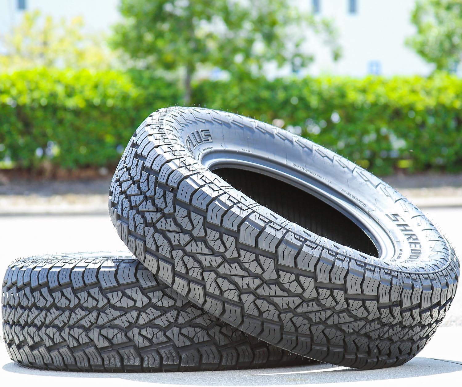 Set of 4 (FOUR) Aplus Shredder AT Truck/SUV A/T All-Terrain Off-Road Radial Tires-265/65R17 265/65/17 265/65-17 112T Load Range SL 4-Ply BSW Black Side Wall UTQG 660AA