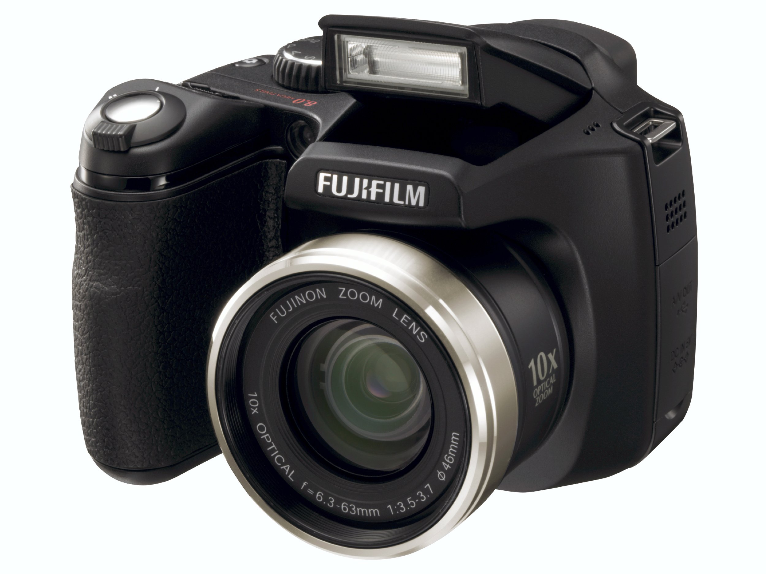 Fujifilm FinePix S5800 Digital Camera - Black (8.0MP, 10x Optical