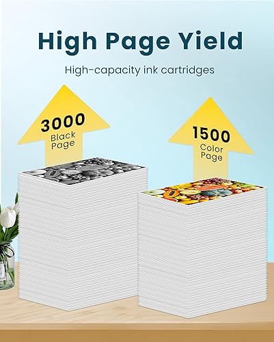 Miniatura 3 de LC401 - Cartuchos de tinta compatibles con Brother LC401 para impresora Brother LC401XL LC-401, funciona con Brother MFC-J1010DW MFC-J1012DW