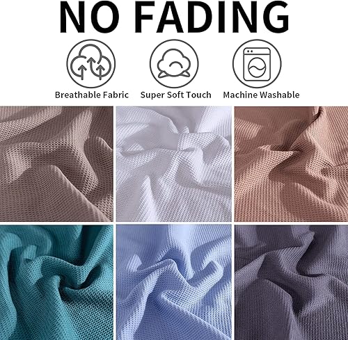 Miniatura 4 de Juego de trapos de cocina 100% algodón, absorbentes, de tejido a cuatros, toallas de secado rápido, 17 x 25 pulgadas, paquete de 12, 17 x 25 pulgadas