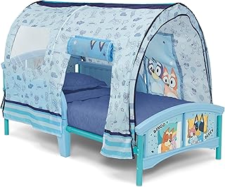 Delta Children – Bluey Plastic Toddler Bed with Tent