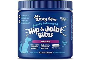 Zesty Paws Mighty Bites Dog Joint Supplement: Get Your Dog's Joints Moving!