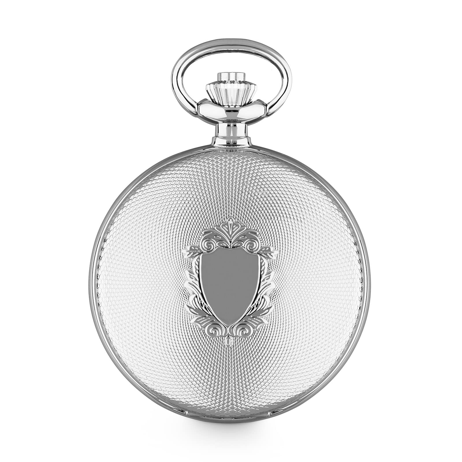Hermann Jäckle Herren Taschenuhr Koblenz II Big Date Quarz 50 mm | Großdatum, präzises Quarzwerk, großes Zifferblatt, inklusive Kette und Reiseetui.