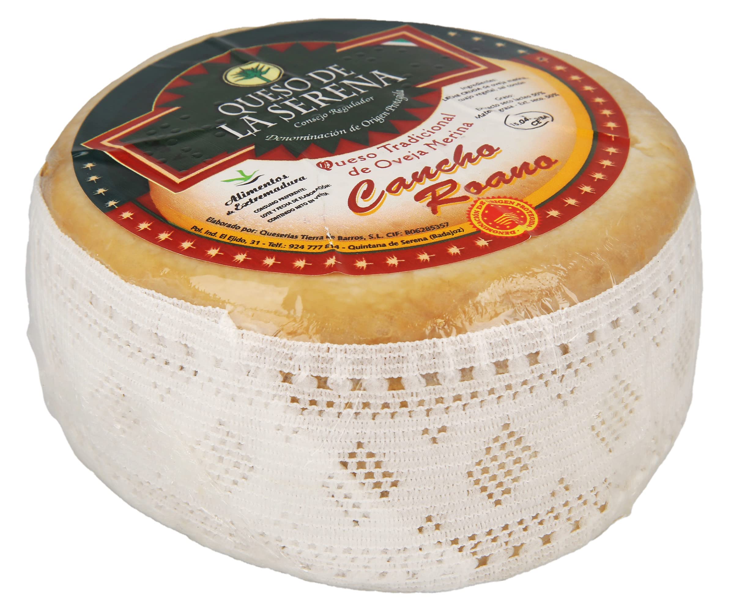 Queso Torta de la Serena "Premio Mejor Torta de la Serena 2024"