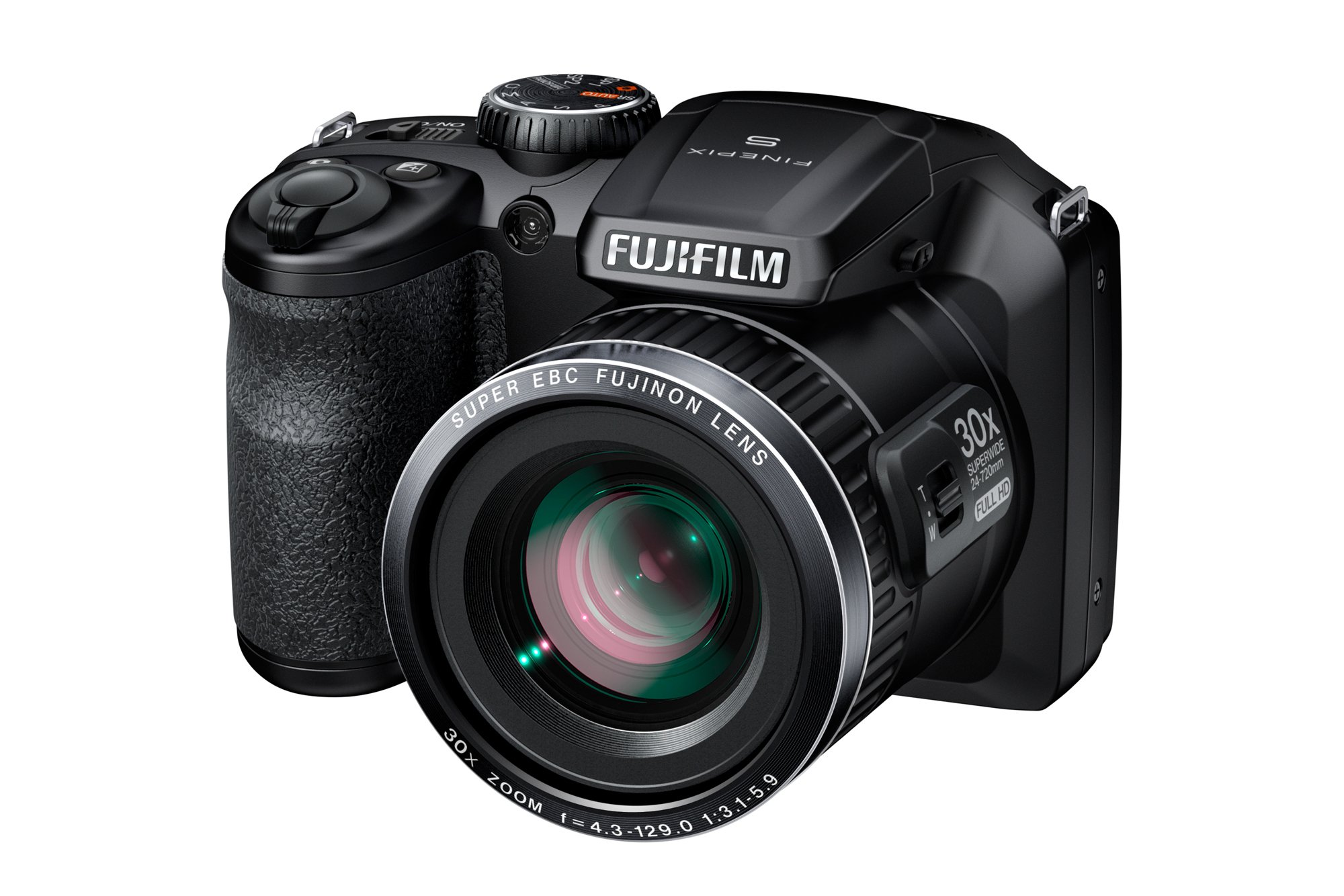 Fujifilm Câmera digital FinePix S6800 16MP com zoom óptico de 30x
