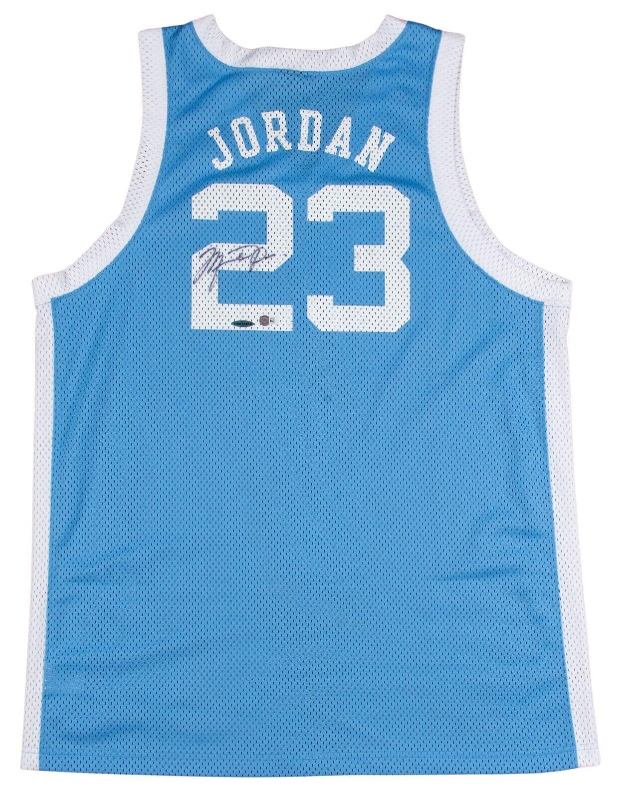 north carolina jordan jersey dress Michael Signed Nike Tar Heels UDA Upper Deck COA COLLECTION:PolkaDotSwim