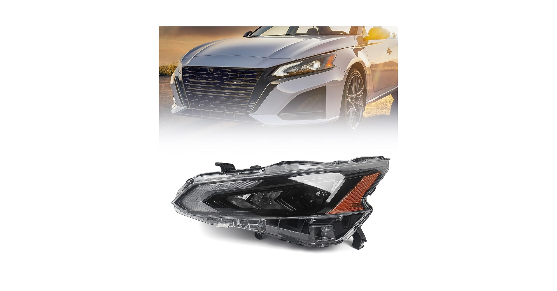 Amazon.com: Huray Full LED Headlight Assembly Fit for Nissan