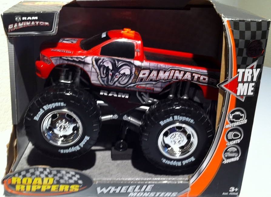 Toy State Road Rippers Monster Truck - Dodge Rammunition