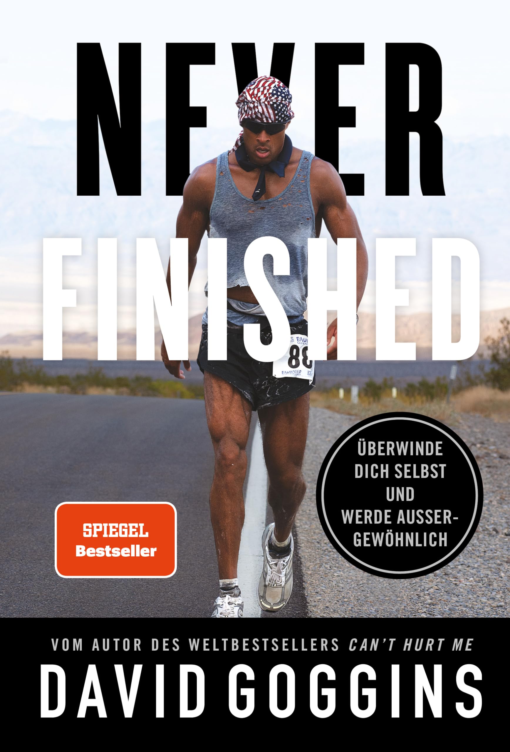 David Goggins – Never Finished – Buch Deutsche Ausgabe