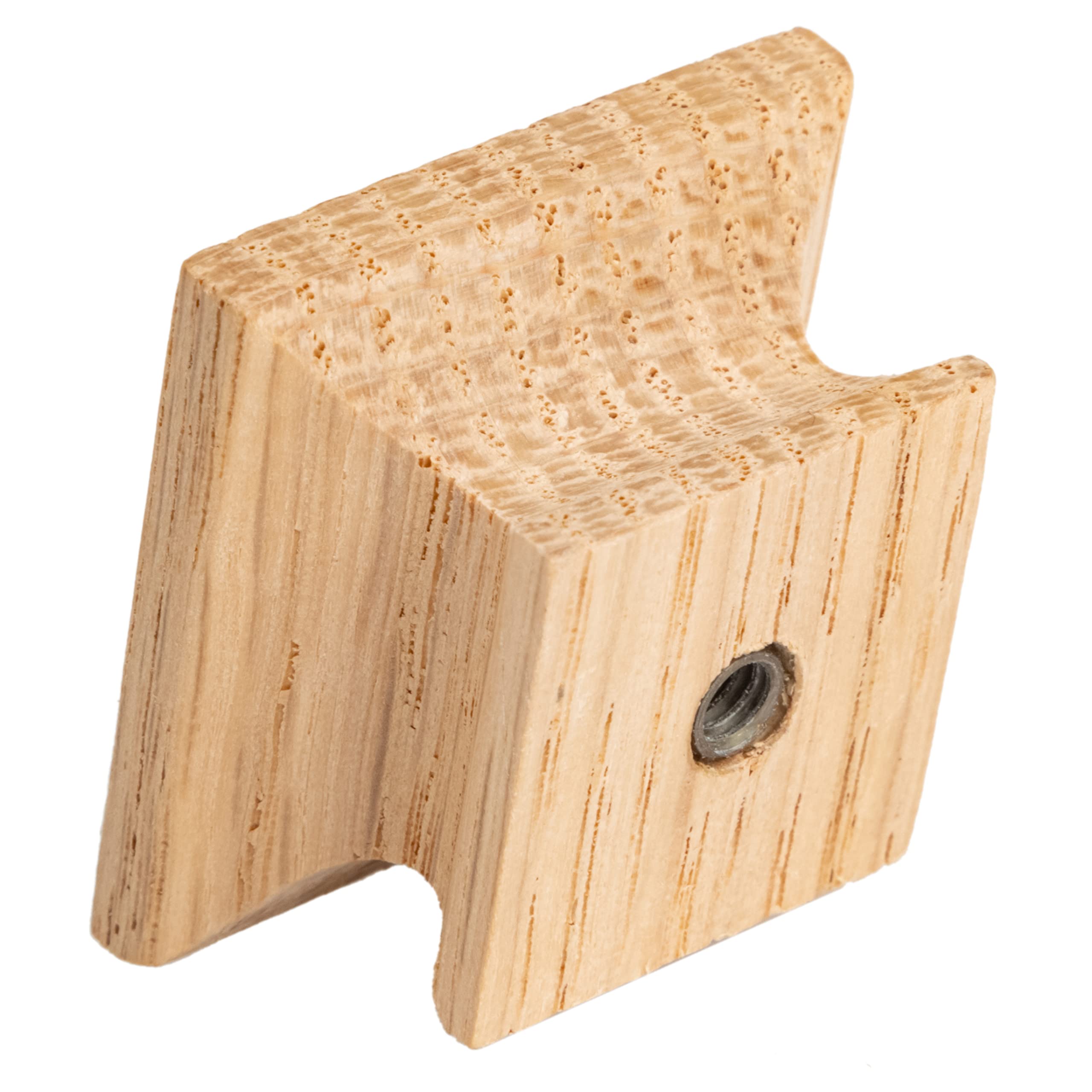 Mission Style Small Red Oak Drawer Knob | 1 1/4