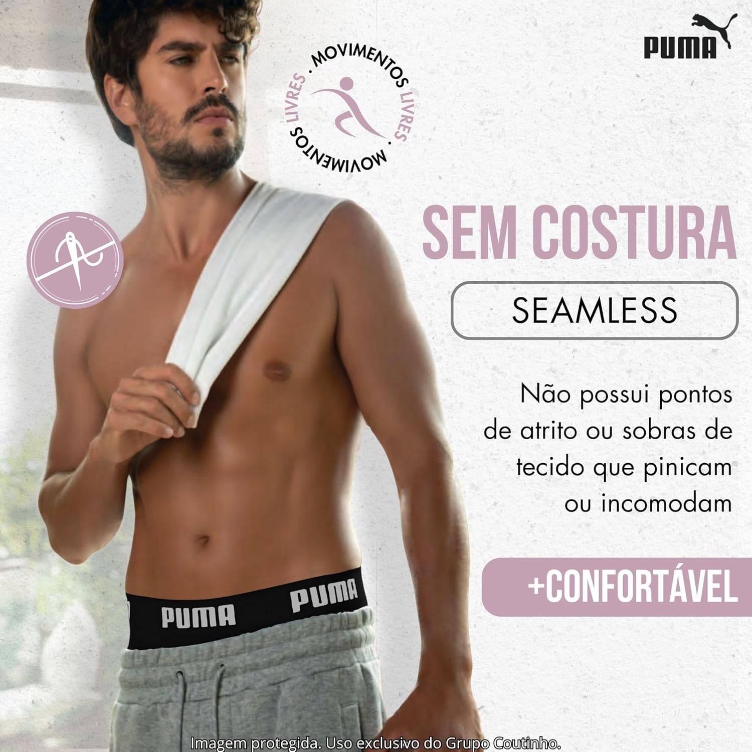 Kit 2 Cuecas Boxer Puma Sem Costura Poliamida Sport Dry Fit em promoção! Veja a oferta e mais achadinhos de Moda íntima 4 Hoje é o melhor dia para comprar Kit 2 Cuecas Boxer Puma Sem Costura Poliamida Sport Dry Fit com aquele preço maroto! Promoção! Aproveite a oferta! 4
