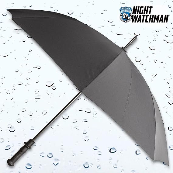Night Watchman Carbon Fiber Tactical Umbrella for Daily Carry