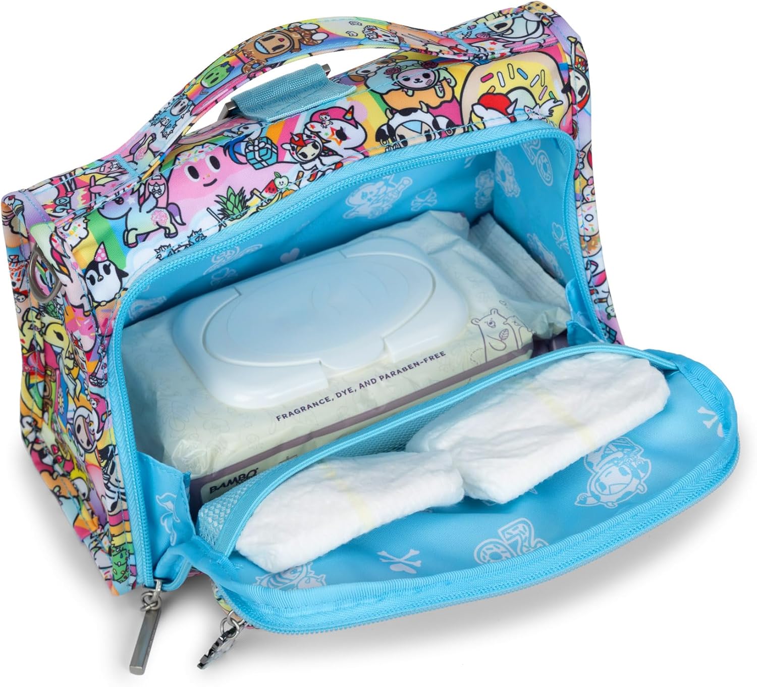 JuJuBe The Bestie Women's Purse, Diaper Bag, Backpack, Handbag, Baby Essentials, Travel Backpack for Diapers and Wipes - Image 4