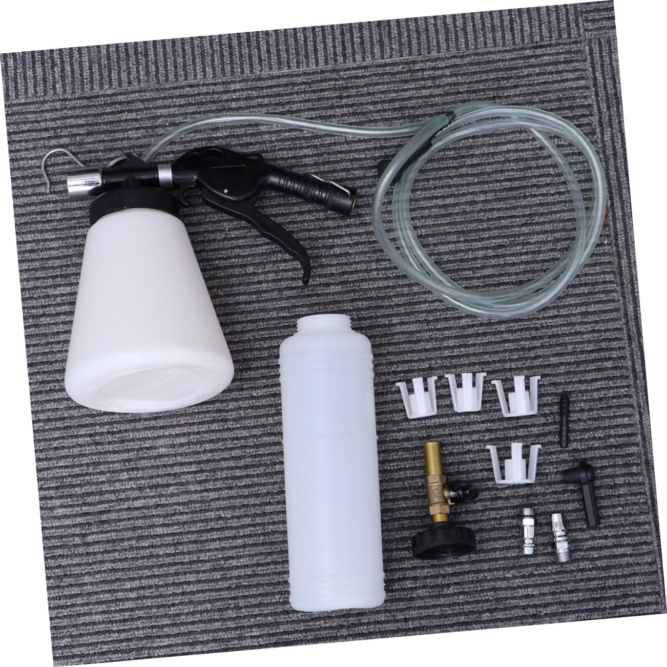Car Brake Fluid Bleeder Bleeding Kit Air Compressed Oil Change Equipment Quick Efficient Kit for Trucks Motorbikes