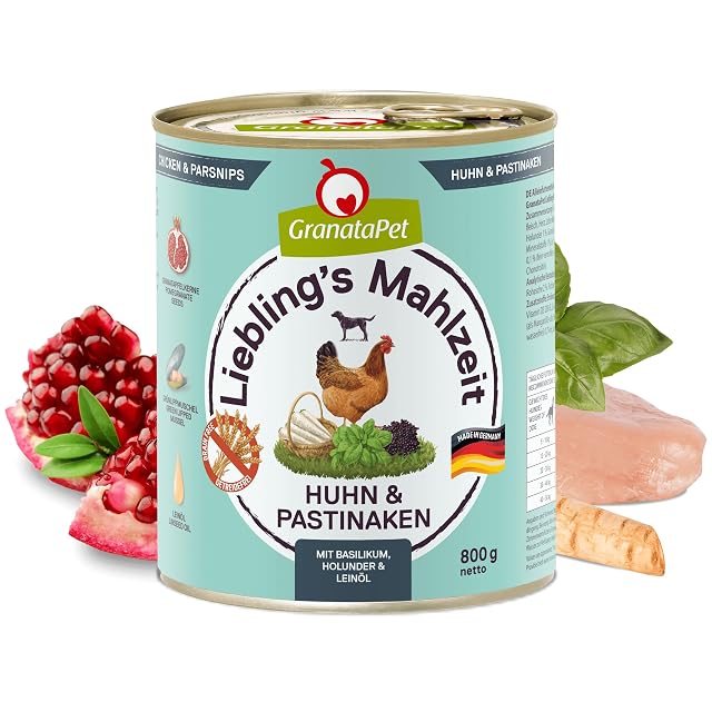 Foto 2 de 7 de GranataPet Comida Favorita de Pollo y chirivía, Comida húmeda para Perros