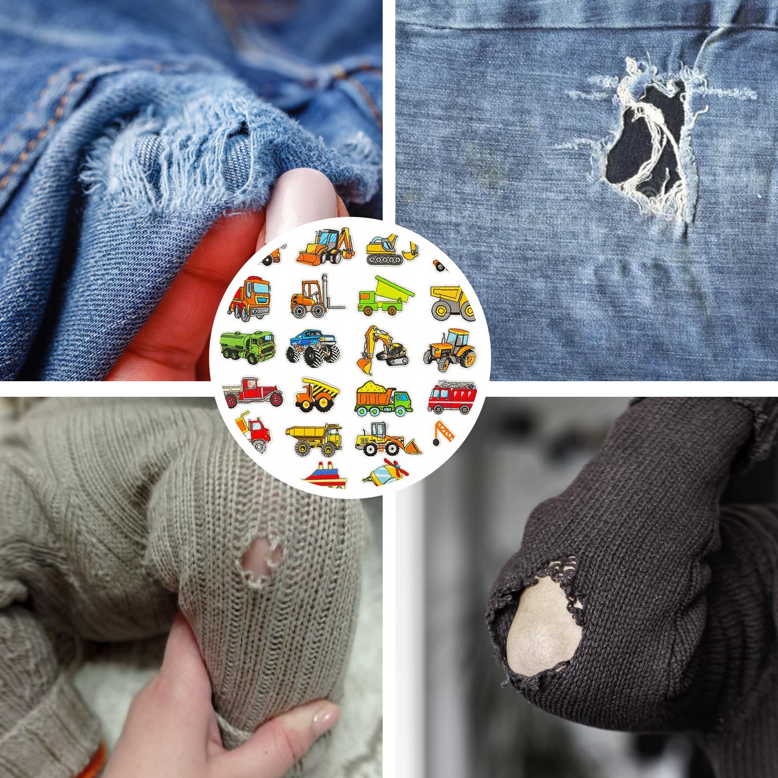 Strijkpatches 16 stuks, vrachtwagen, voor kleding, naaigteken, handgenaaid, kleurrijk, voor T-shirt, jeans, kleding, tassen Strijkpatches 16 stuks, vrachtwagen, voor kleding, naaigteken, handgenaaid, kleurrijk, voor T-shirt, jeans, kleding, tassen