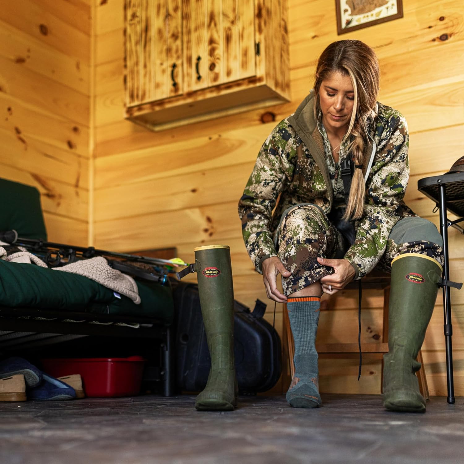Darn Tough Vermont Hunting Boot Lightweight with Cushion