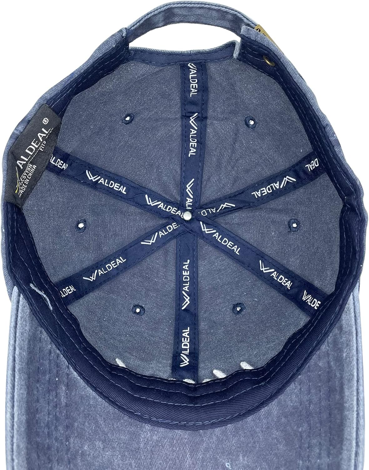 Waldeal Women's Embroidered Dad Hat, Adjustable Vintage Washed Cotton Baseball Cap for Men - Image 5