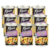 Vista 8 de Corazones de alcauciles Reese en cuartos.