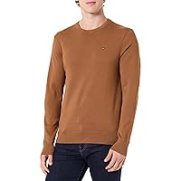Tommy Hilfiger Pullover da Uomo Essential SSNL Cotone Girocollo MW0MW39999