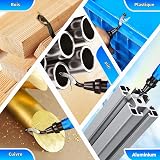 DIYLAND Deburring Tool Set, Metal Handle Hand Deburrer with 10 BS1010 Replacement Blades, 360° Rotating, for Plastic, 3D Printing, Metal, Aluminium, PVC, Steel - 7