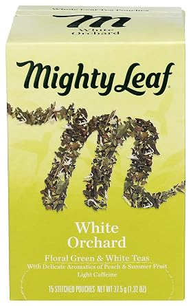 Mighty Leaf White Orchard Tea 15 Count, 15 CT