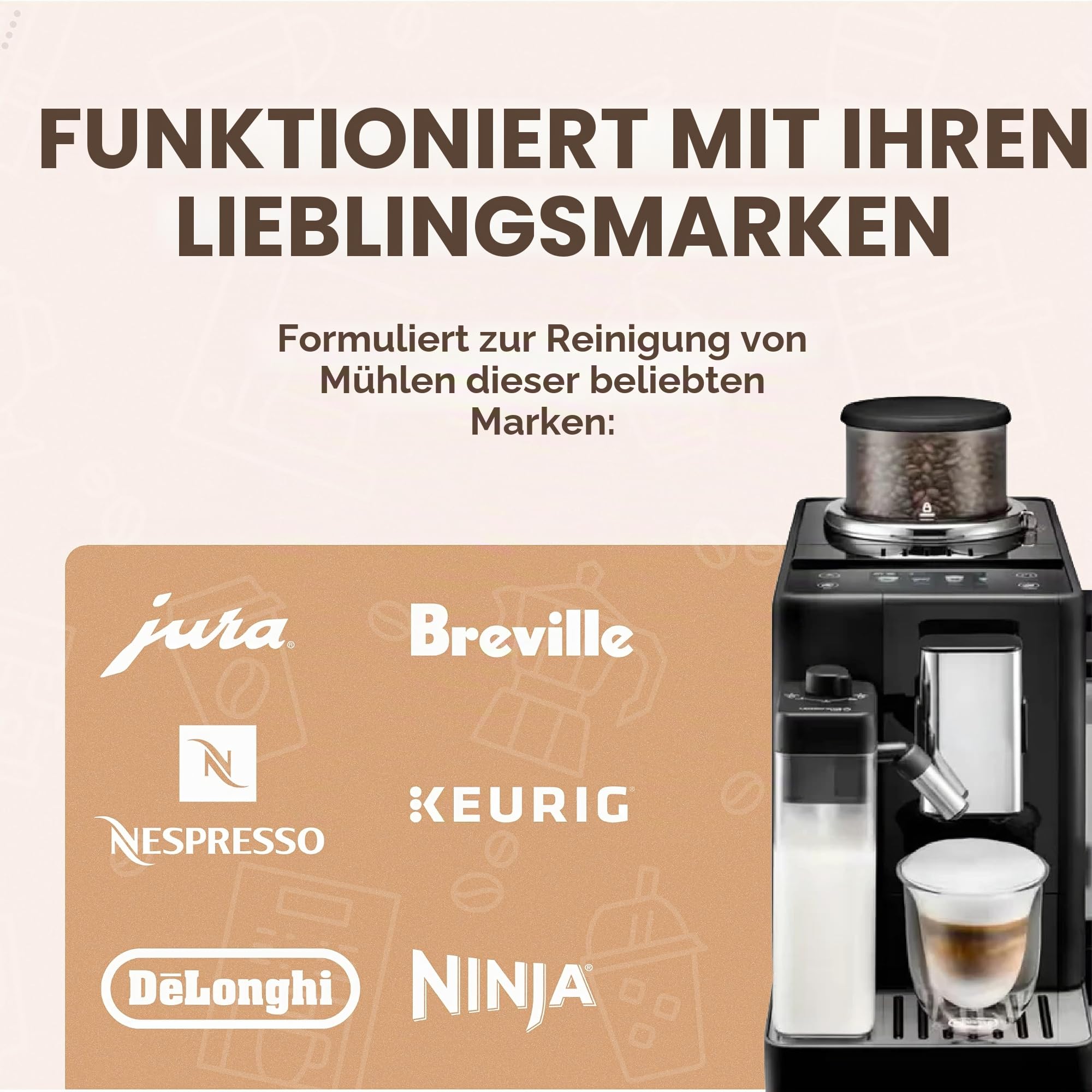 Urnex SuperGrindz Grinder Reinigungstabletten, 330 g