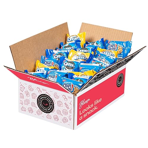 Miniatura 3 de Oreo and Chips Ahoy - Paquete variado de galletas Nabisco, surtido a granel, caja de regalo (60 unidades)