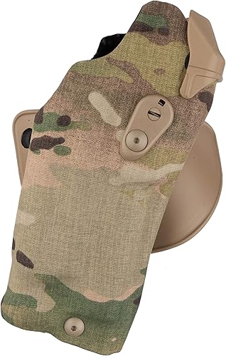 Miniatura 2 de Safariland - Funda para trabajo de tres retenciones, compatible con punto rojo