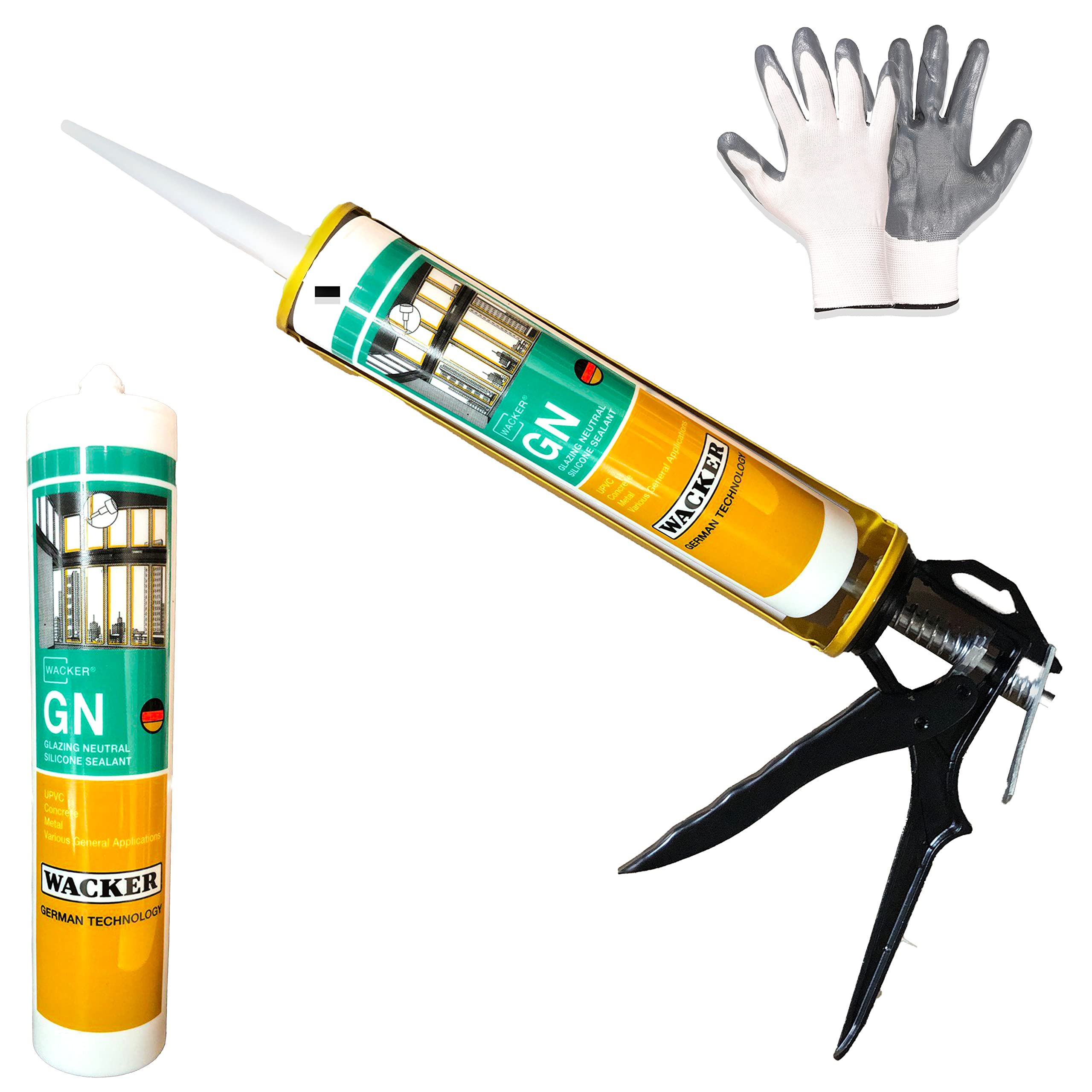 Buildingshop.in X Wacker GN Silicon Glue - Sealant and Gap Filler (10.1 oz Tube) For Waterproofing Windows, Aquarium, Tiles, Kitchen Also For Bonding Gel Gun (White, GN) (B0BN6G1JNW) Amazon Price History, Amazon Price Tracker
